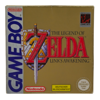 The Legend of Zelda: Link's Awakening &ndash; Deutsche Version, Game Boy, Game Boy Color, Game Boy Advance, Game Boy Advance SP kompatibel, Complete in Box, Guter Zustand
